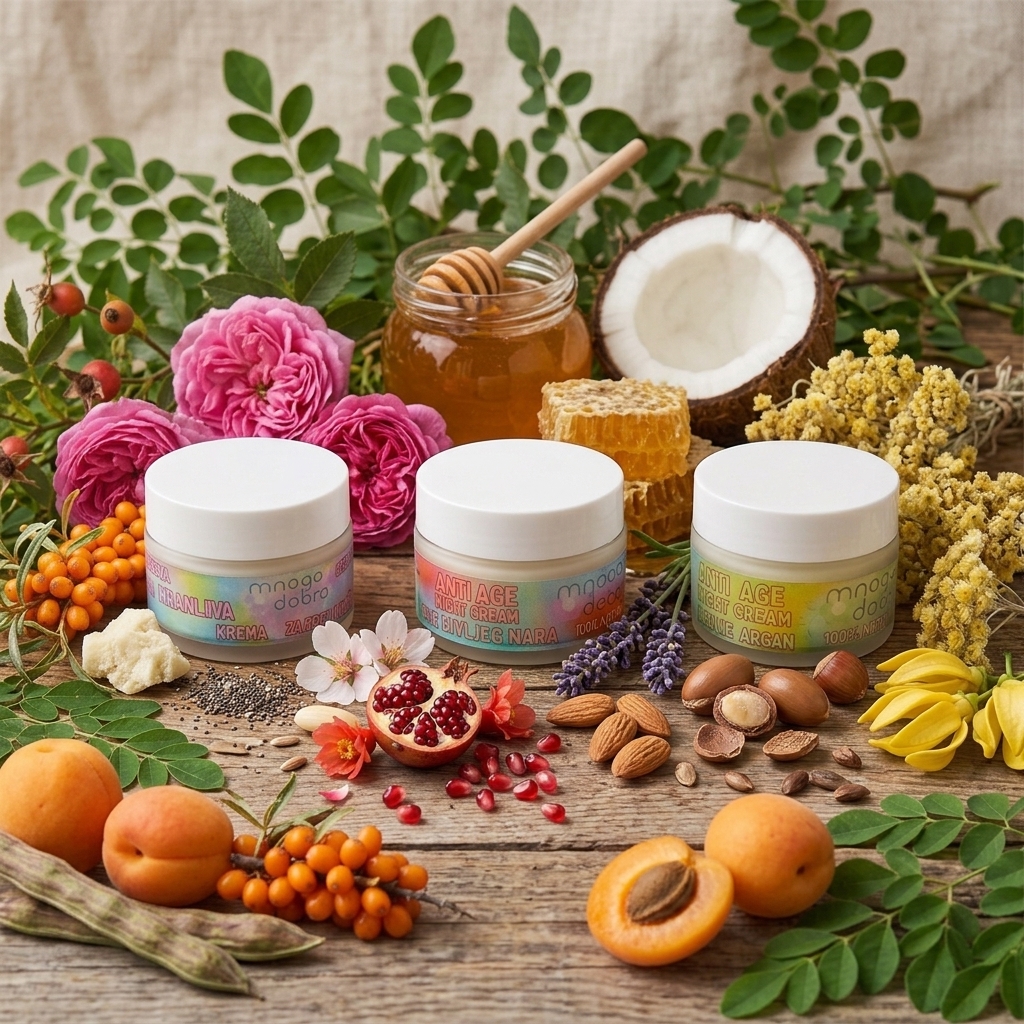 ANTI-AGE KREMA-SMILJE I ARGAN (Noćna)