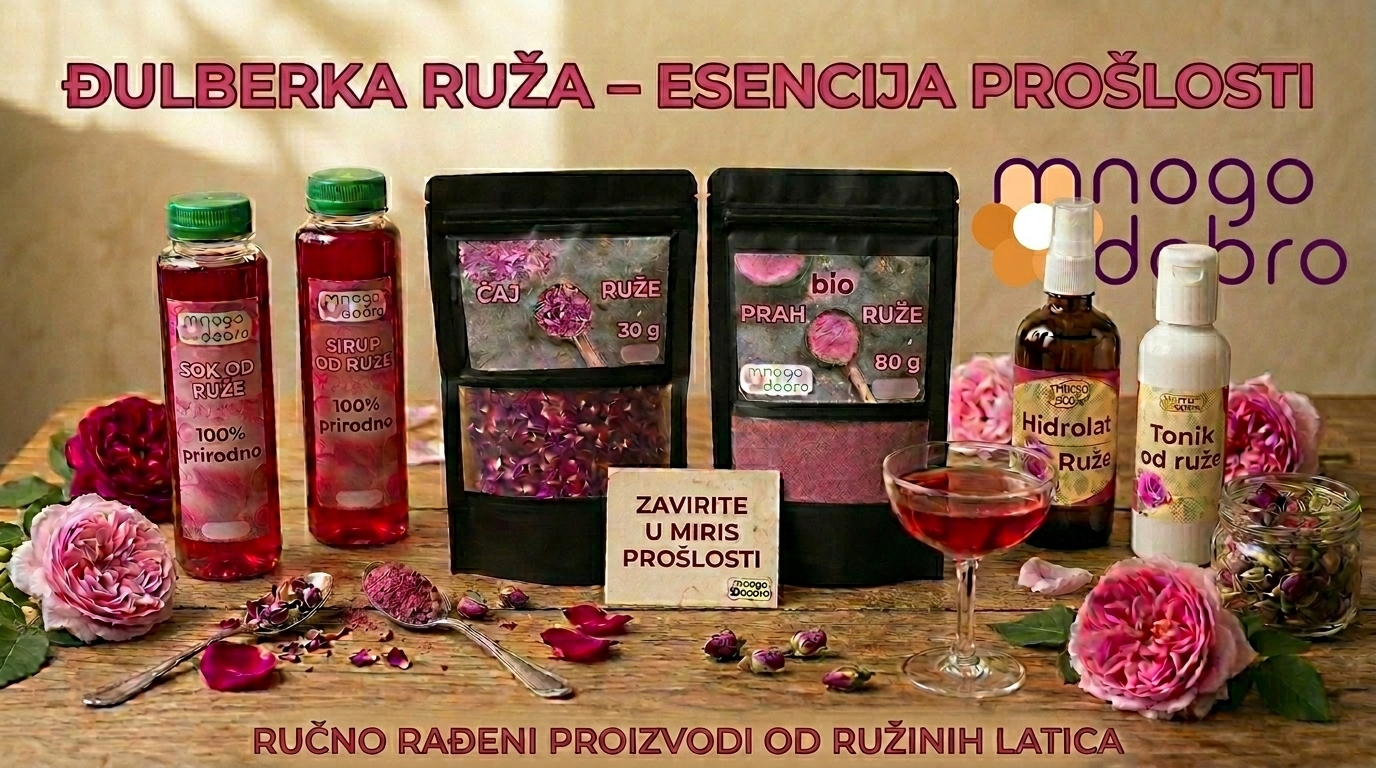 PROIZVODI LATICA RUŽE ĐULBERKE